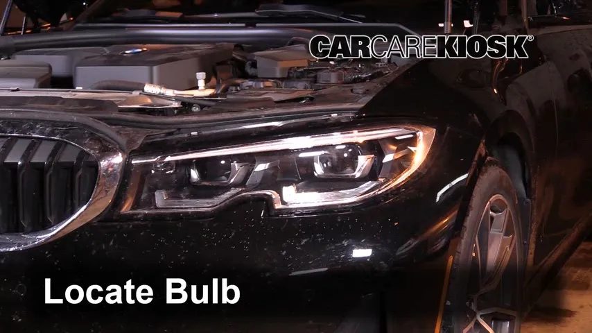2020 BMW 330i 2.0L 4 Cyl. Turbo Éclairage Feu de jour (remplacer l'ampoule)